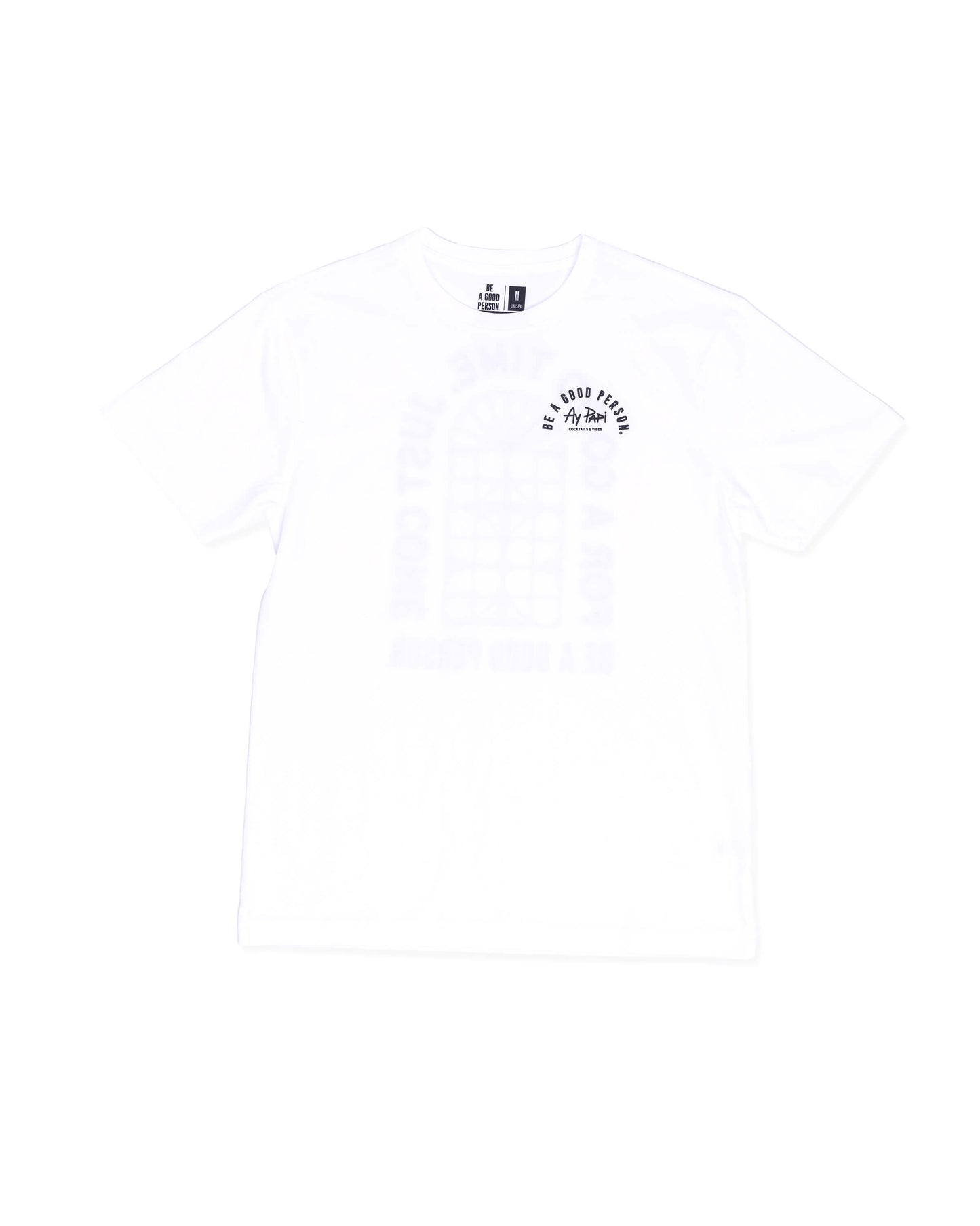 Be a Good Person X Ay Papi T-Shirt - White