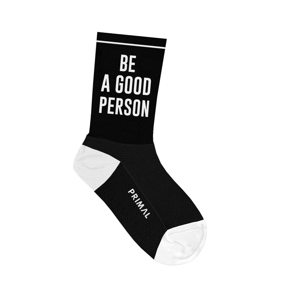 
                      
                        Be A Good Person Tall Socks
                      
                    