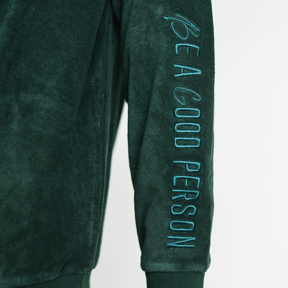 
                      
                        B & G x BAGP Crewneck - Emerald
                      
                    