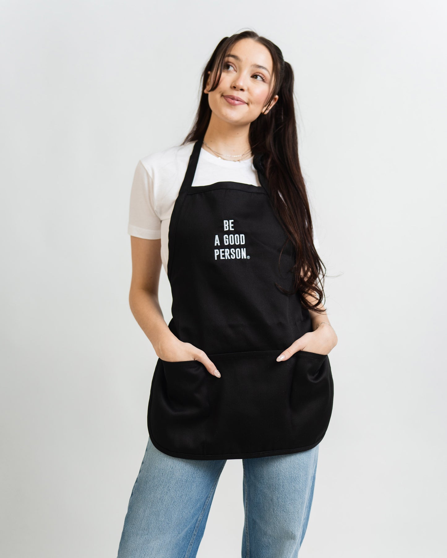 Signature Black Apron