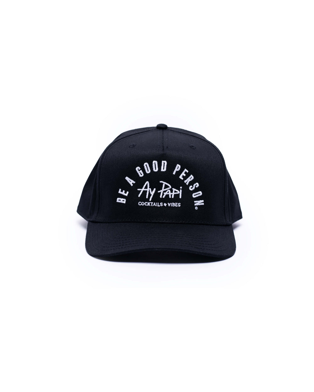 Be a Good Person X Ay Papi Snapback - Black