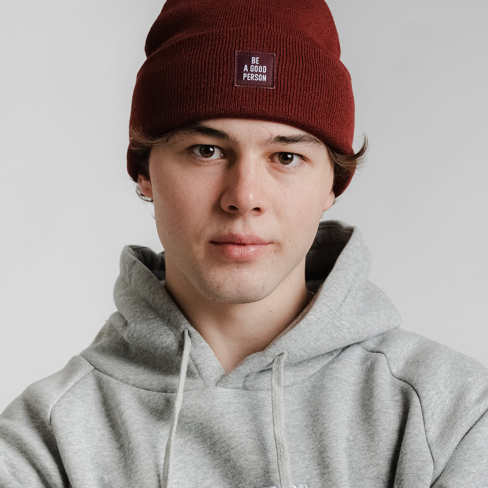 Signature Beanie - Burgundy