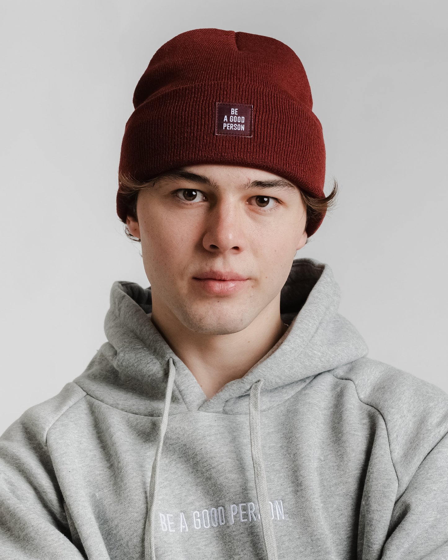 Signature Beanie - Burgundy