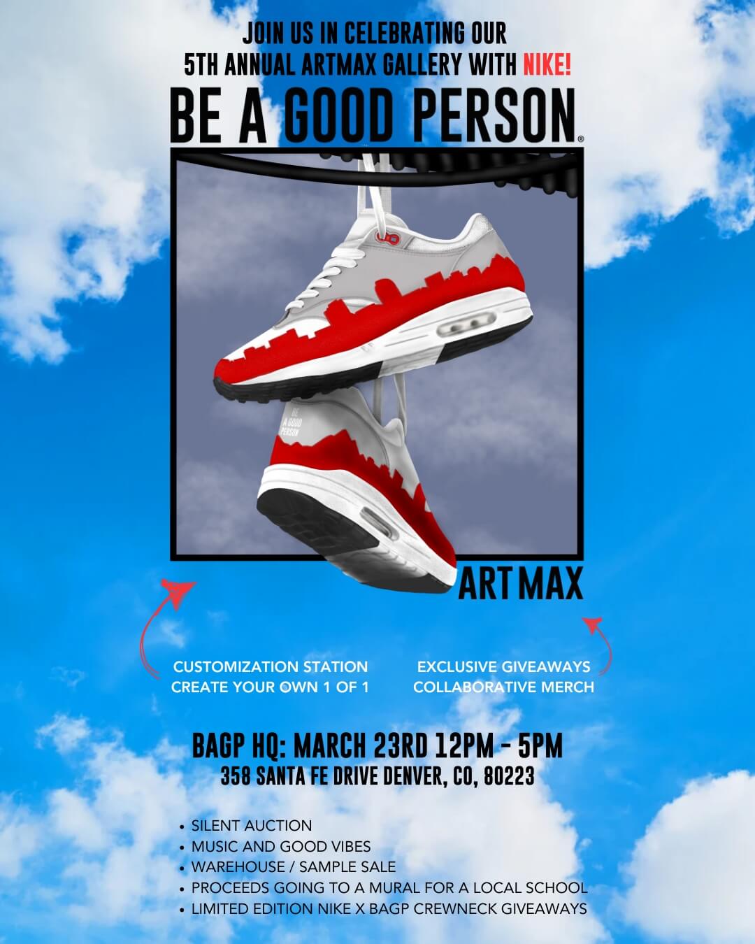 BE A GOOD PERSON ARTMAX GALLERY