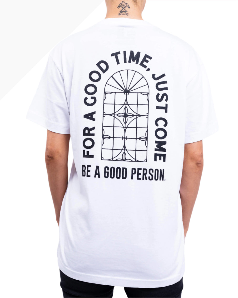 BE A GOOD PERSON X AY PAPI T-Shirt - White