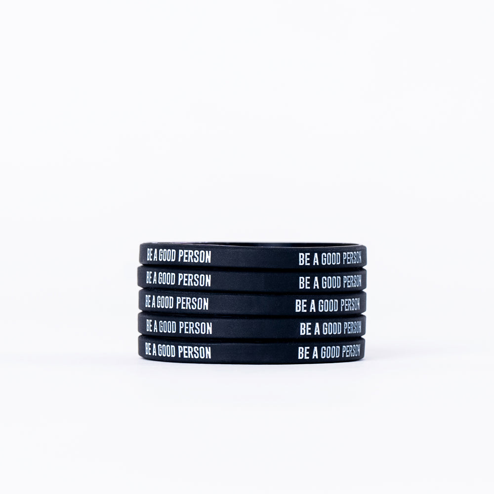 Signature Silicone Wristband - Black