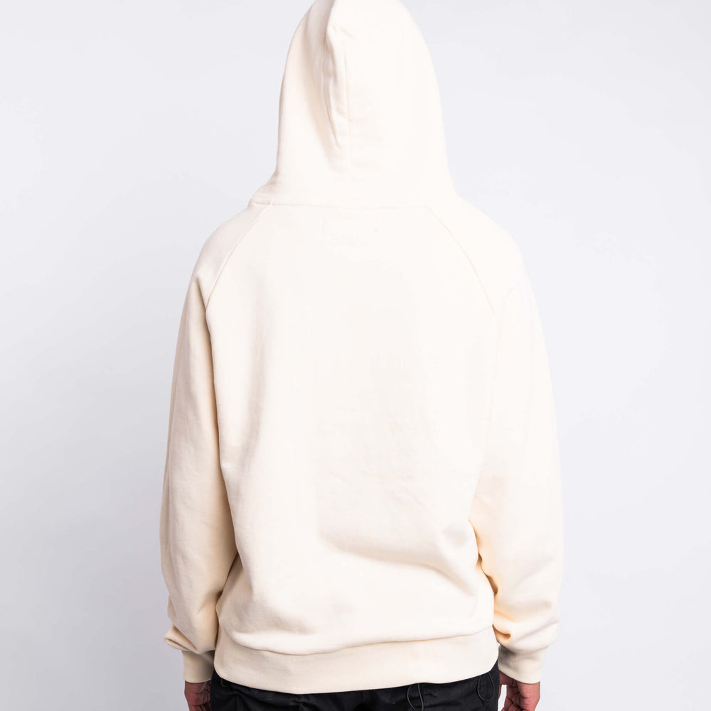 
                      
                        Signature Embroidered Hoodie - Cream/Black
                      
                    