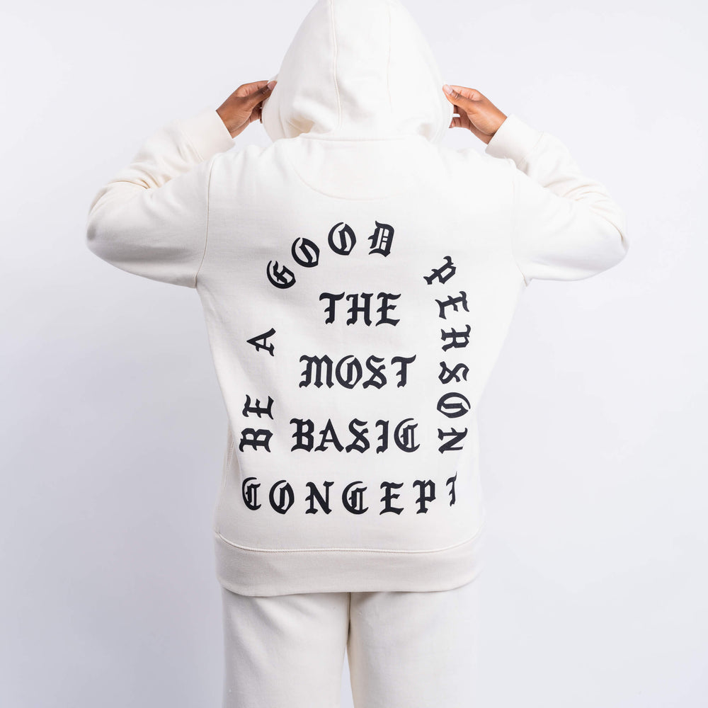 
                      
                        Saint Script Zip Up - Cream
                      
                    