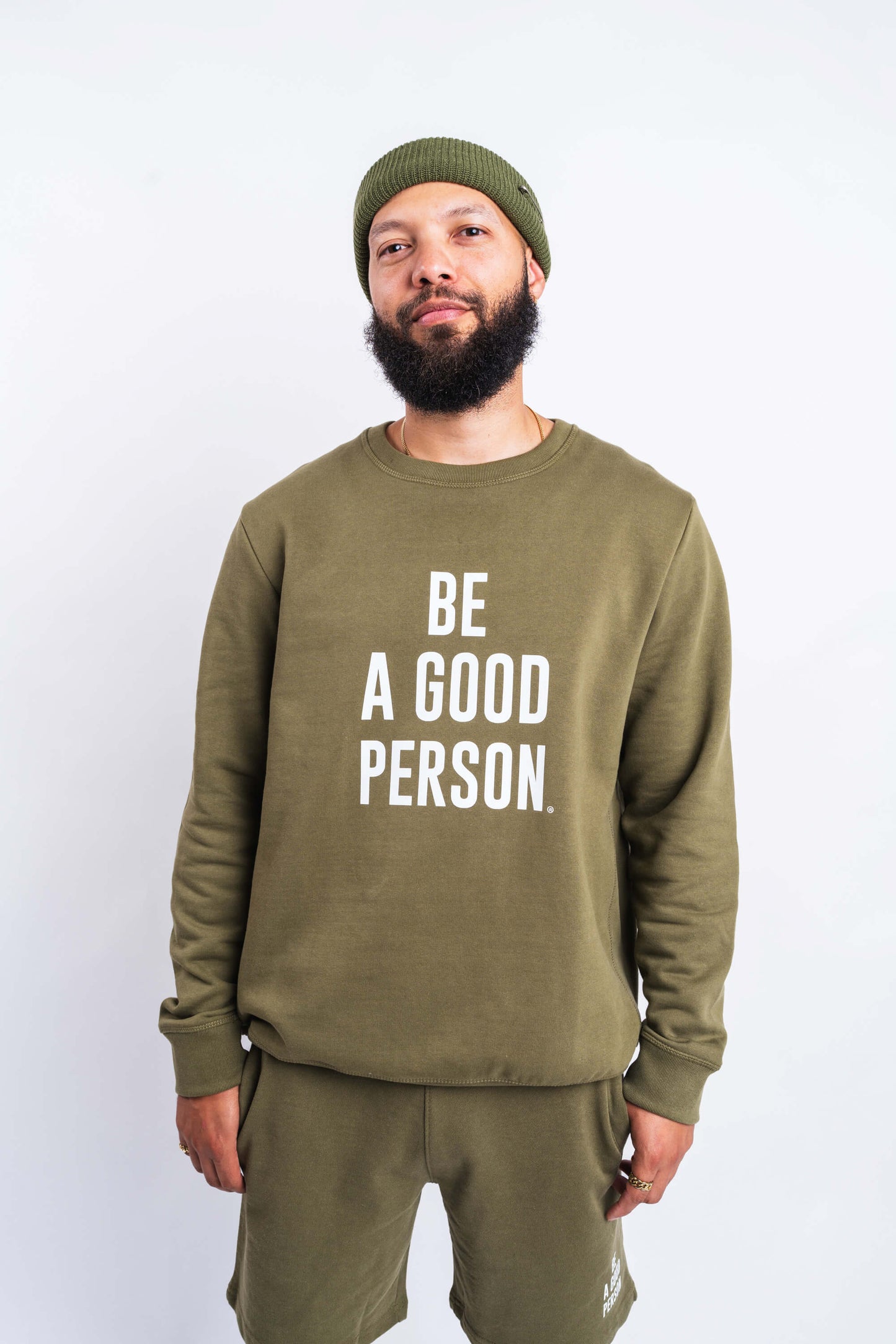 Signature Crewneck - Olive