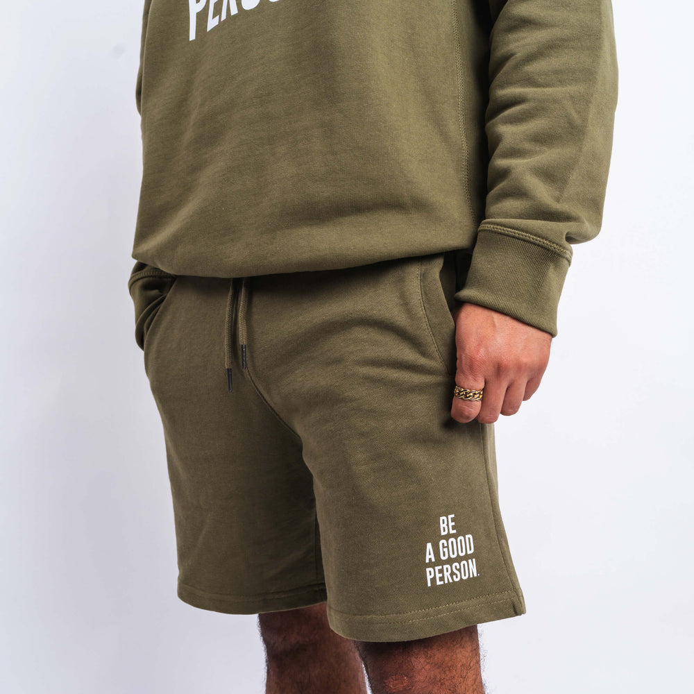 
                      
                        Signature Sweat Shorts - Olive
                      
                    