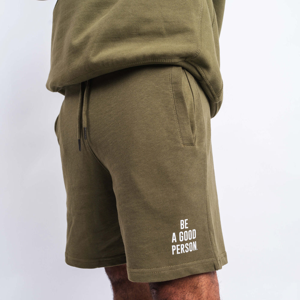 
                      
                        Signature Sweat Shorts - Olive
                      
                    