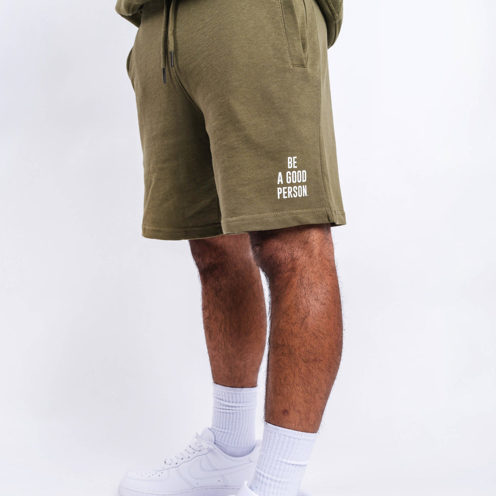 
                      
                        Signature Sweat Shorts - Olive
                      
                    