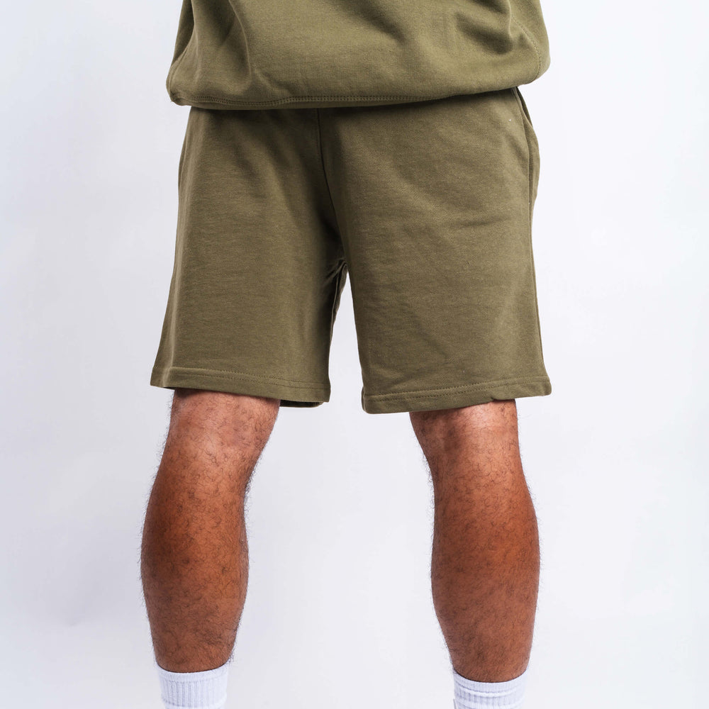 
                      
                        Signature Sweat Shorts - Olive
                      
                    