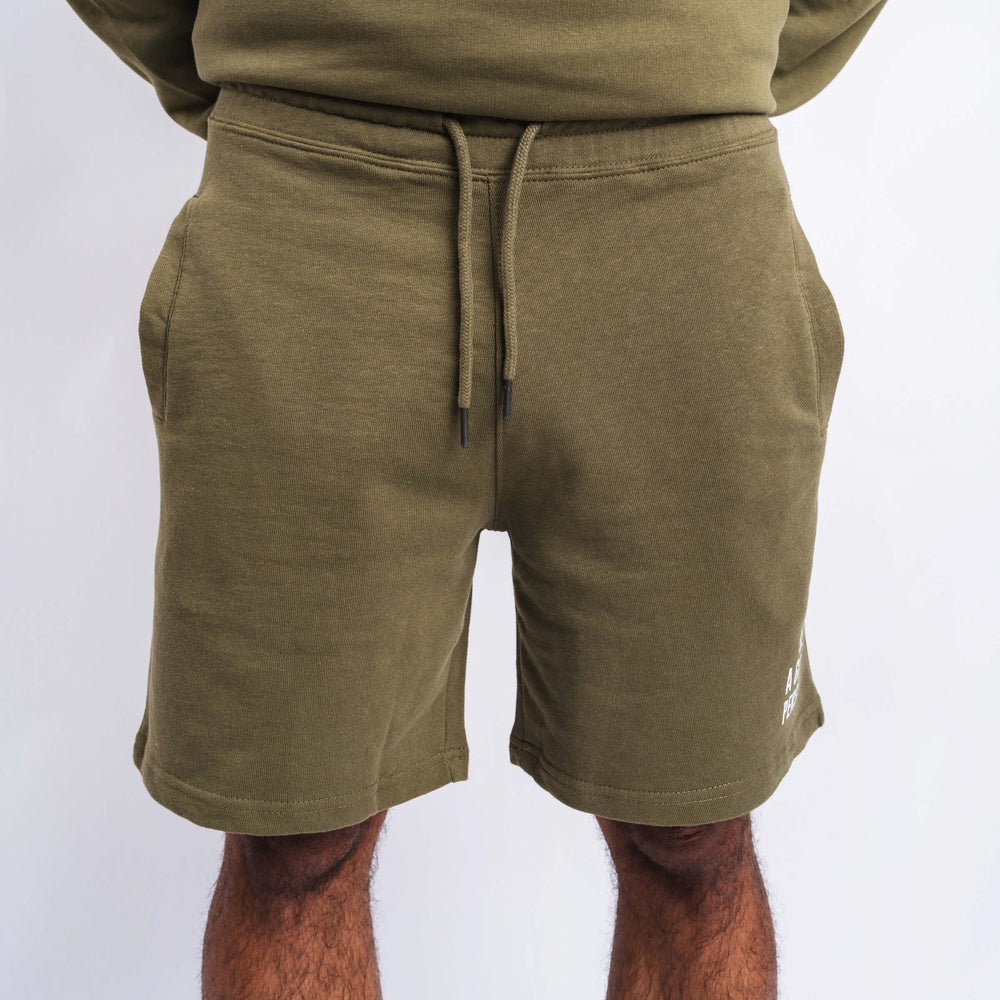 
                      
                        Signature Sweat Shorts - Olive
                      
                    