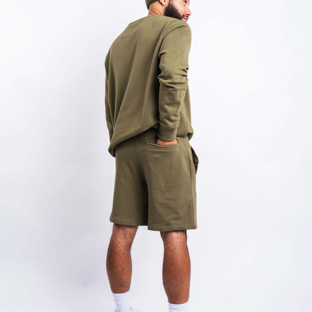 
                      
                        Signature Sweat Shorts - Olive
                      
                    