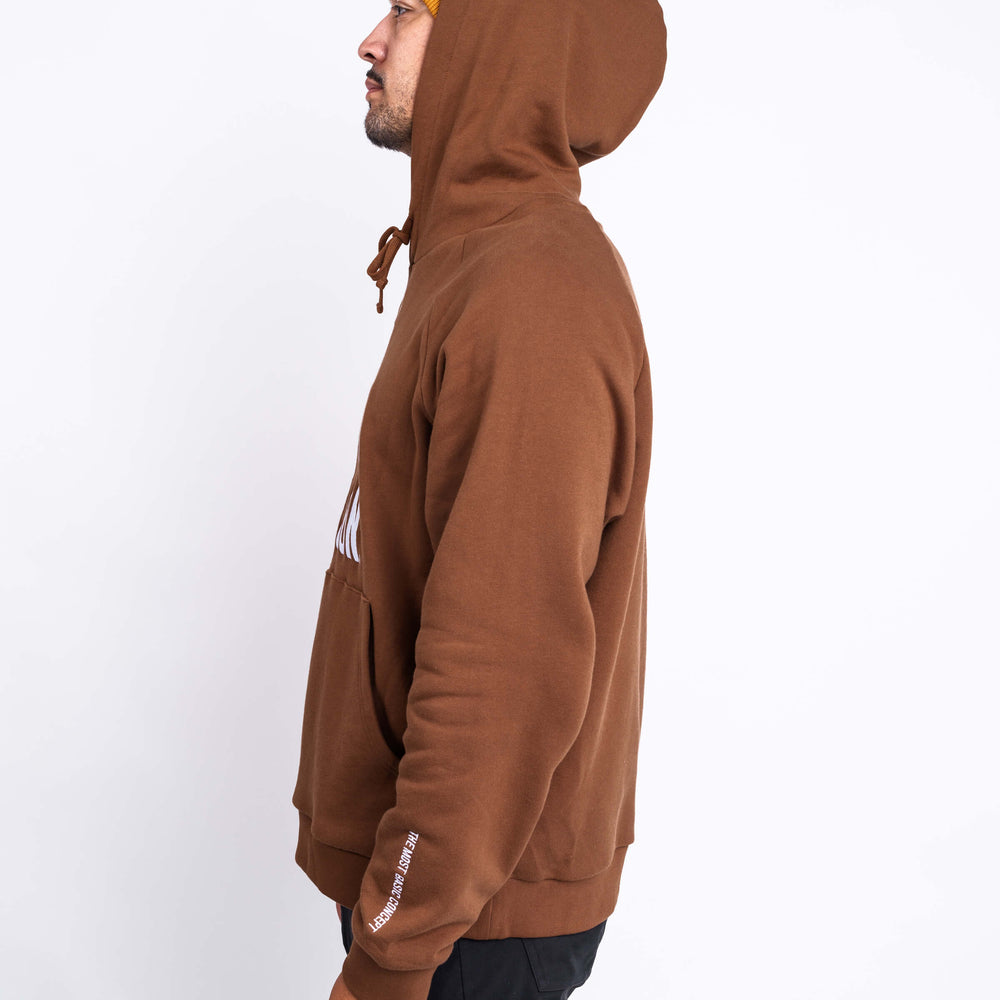 
                      
                        Signature Embroidered Hoodie - Cocoa
                      
                    