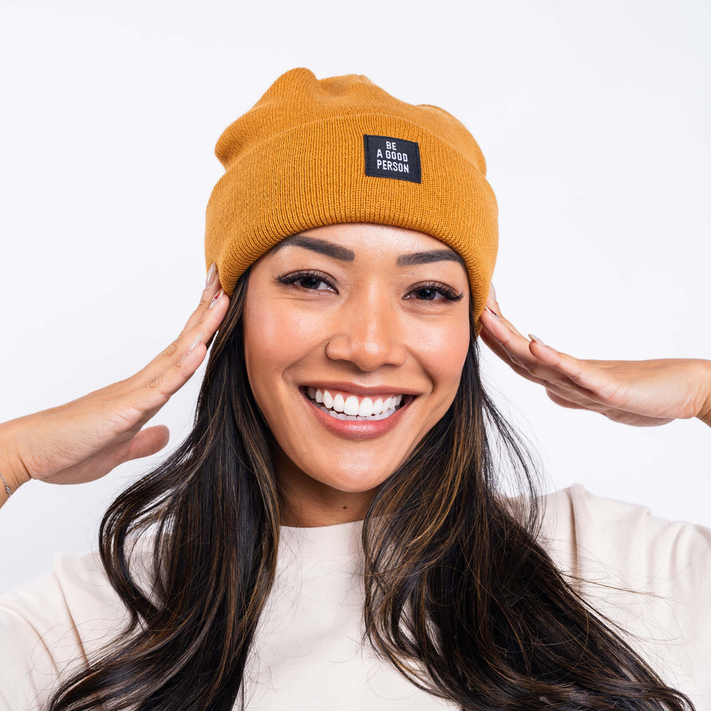 
                      
                        Signature Beanie - Mustard
                      
                    