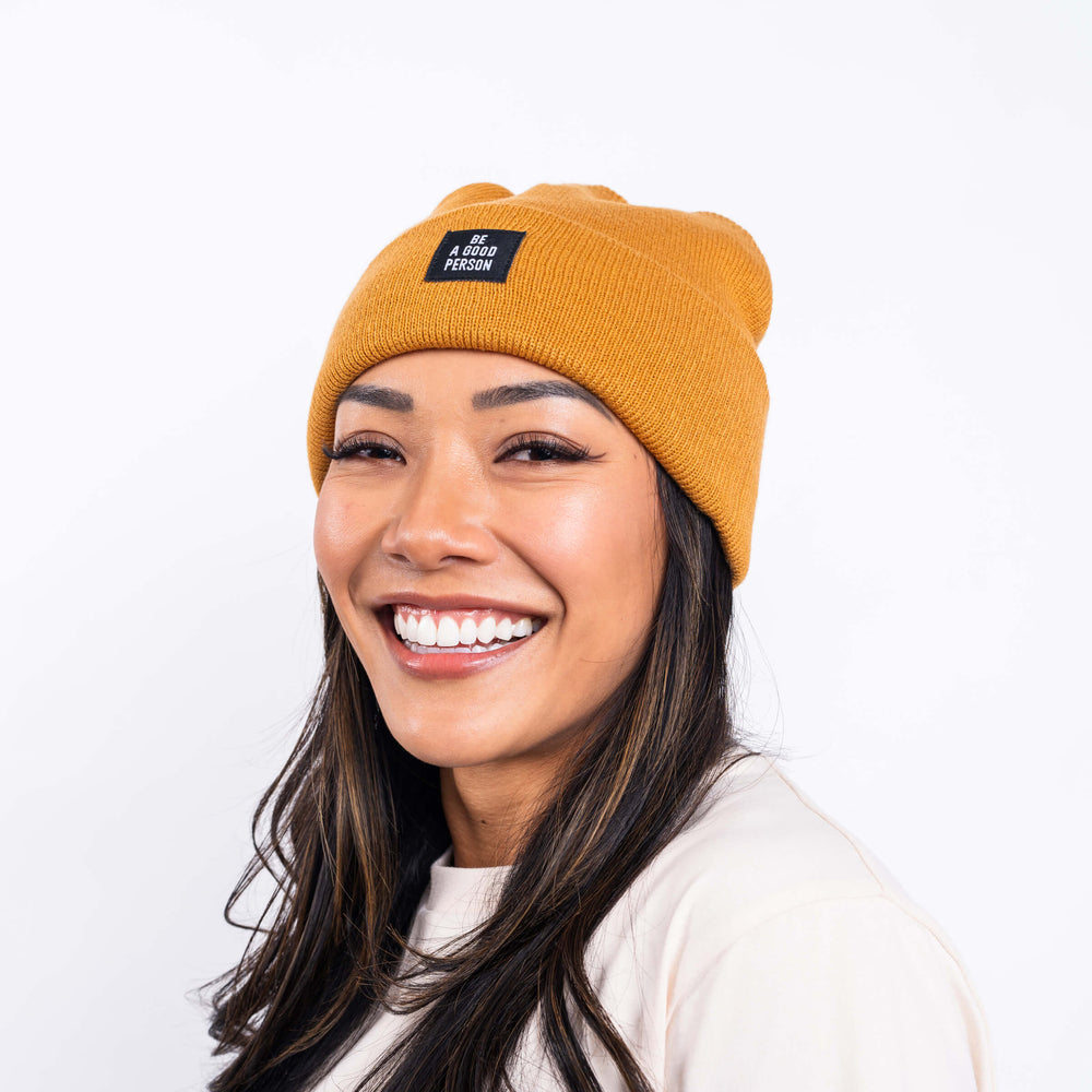 
                      
                        Signature Beanie - Mustard
                      
                    