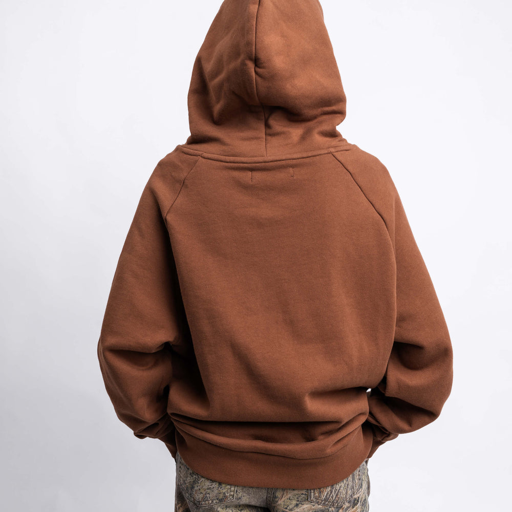 
                      
                        Signature Embroidered Hoodie - Cocoa
                      
                    