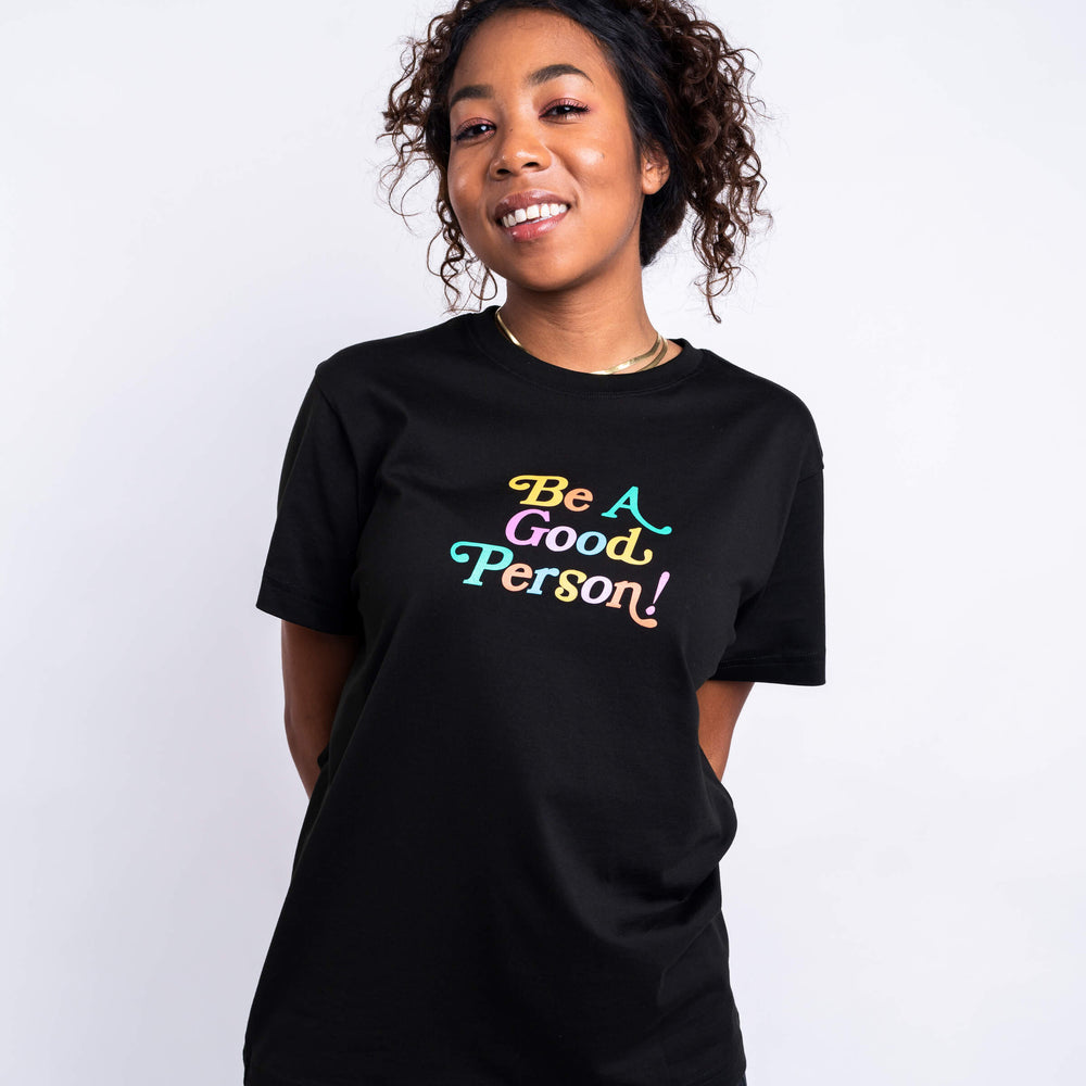 
                      
                        Exclamation T-Shirt - Black Color Spectrum
                      
                    