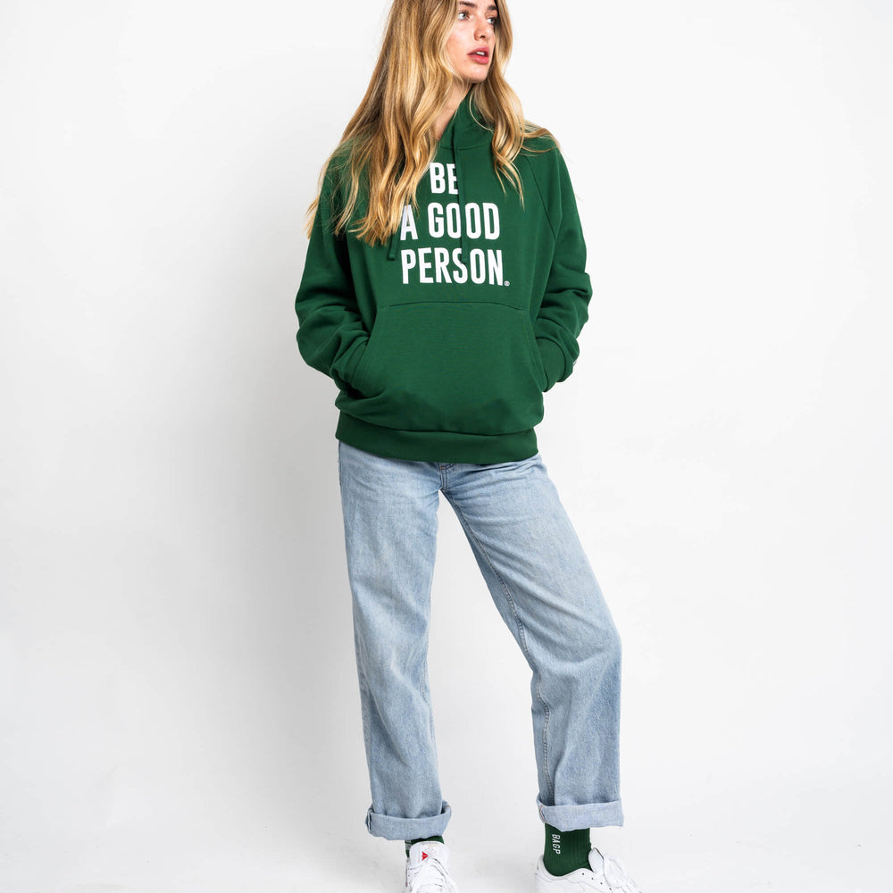 
                      
                        Signature Embroidered Hoodie - Forest Green
                      
                    