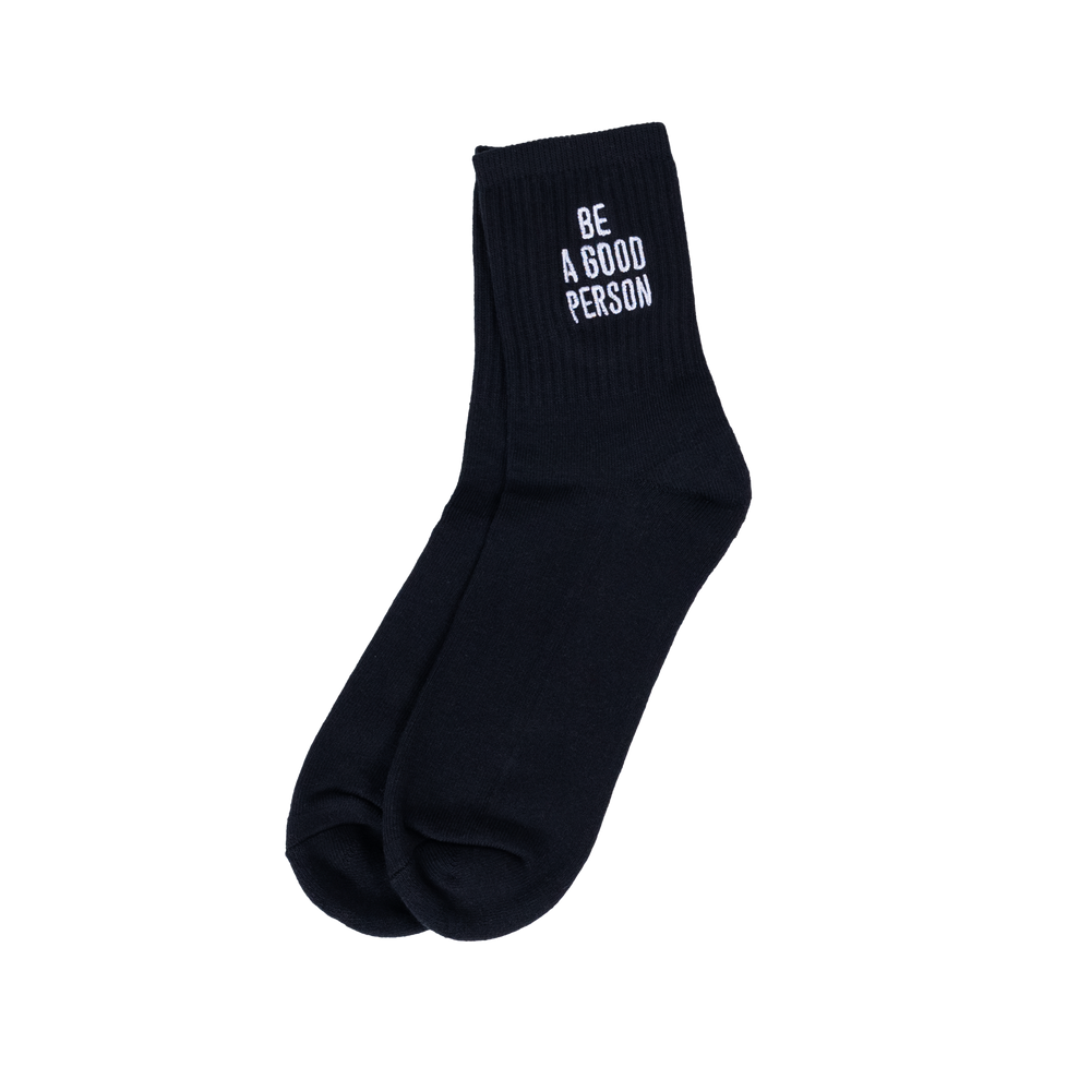 
                      
                        Half Crew Socks - Black
                      
                    