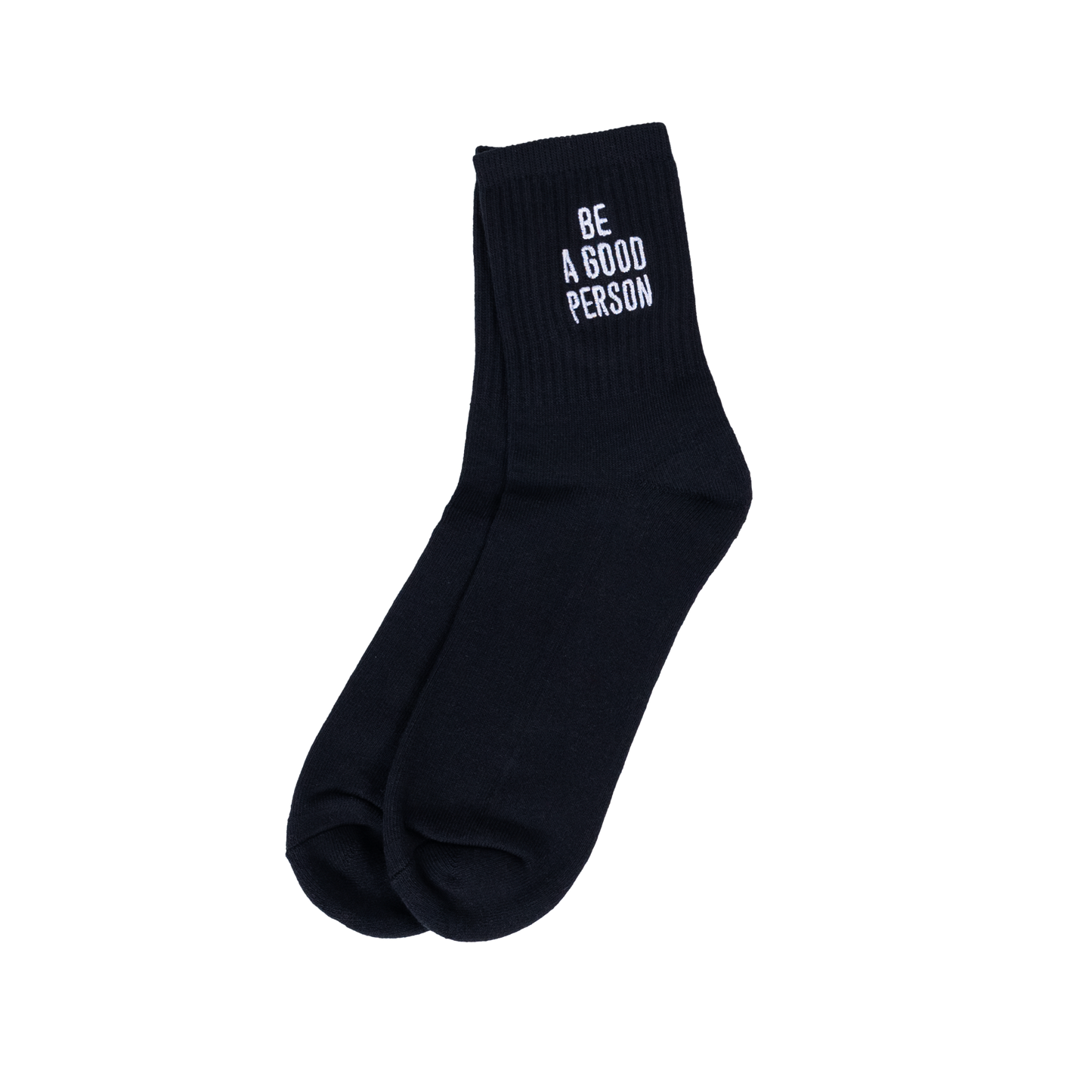 Half Crew Socks - Black