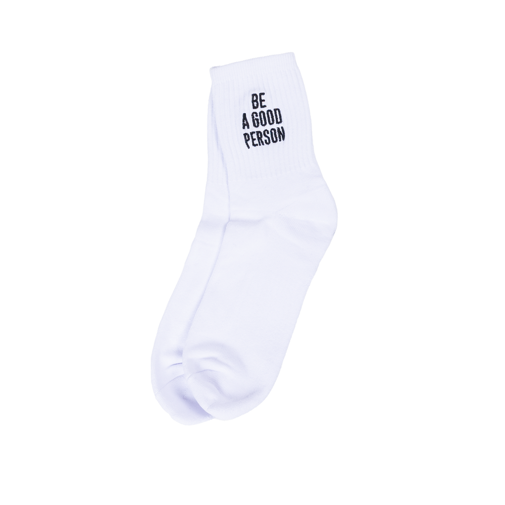 
                      
                        Half Crew Socks - White
                      
                    