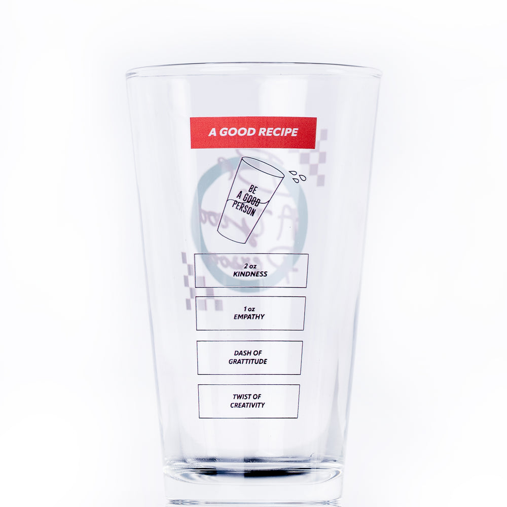 
                      
                        Be a Good Person Pint Glass
                      
                    