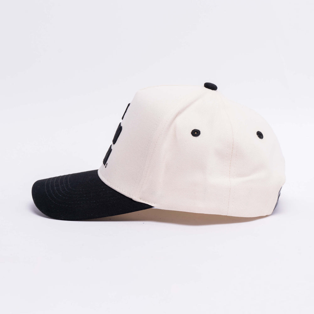 
                      
                        Signature Snapback Hat - Cream/Black
                      
                    