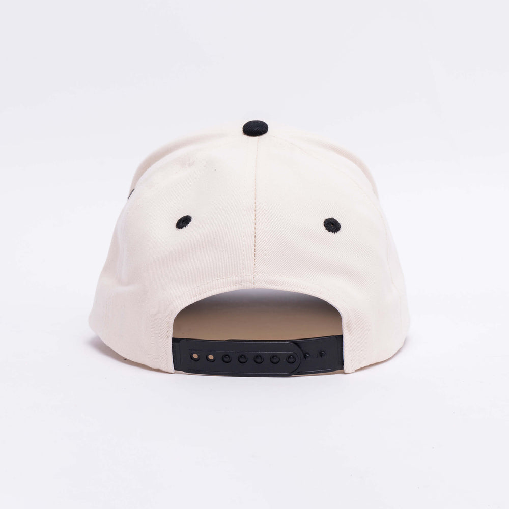 
                      
                        Signature Snapback Hat - Cream/Black
                      
                    