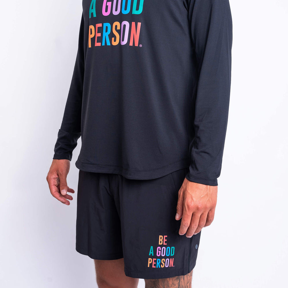 
                      
                        Pace Breaker Lined Short 7" - Black - lululemon // BE A GOOD PERSON *Pre-Order*
                      
                    