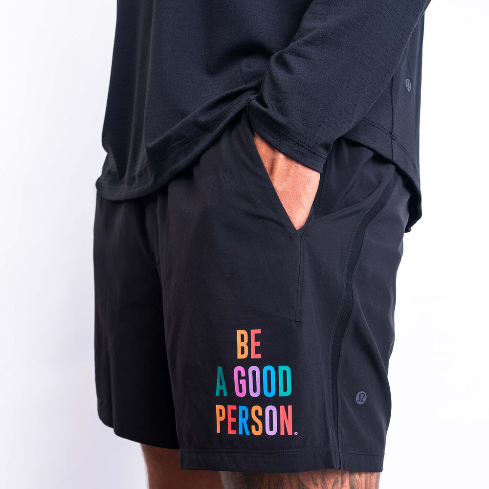 
                      
                        Pace Breaker Lined Short 7" - Black - lululemon // BE A GOOD PERSON *Pre-Order*
                      
                    