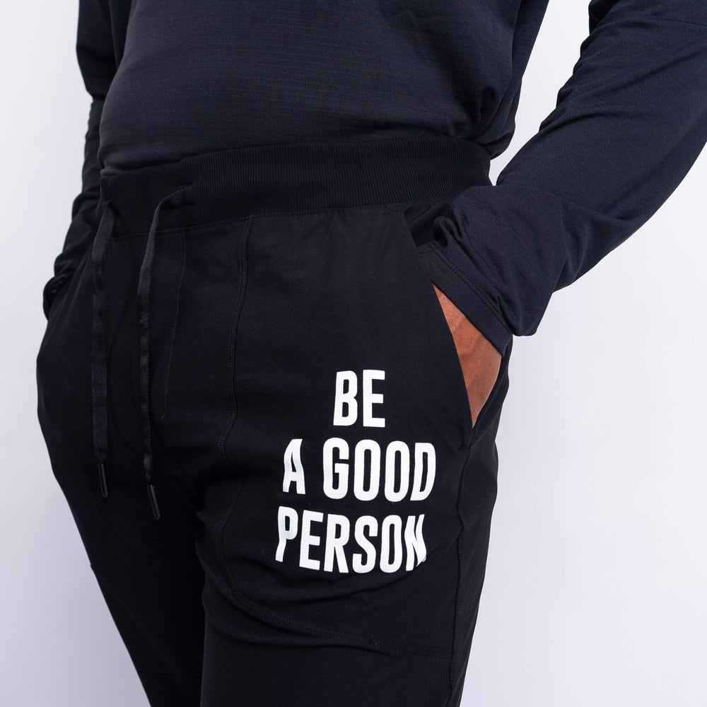 
                      
                        ABC Jogger - Black - lululemon // BE A GOOD PERSON *Pre-Order*
                      
                    