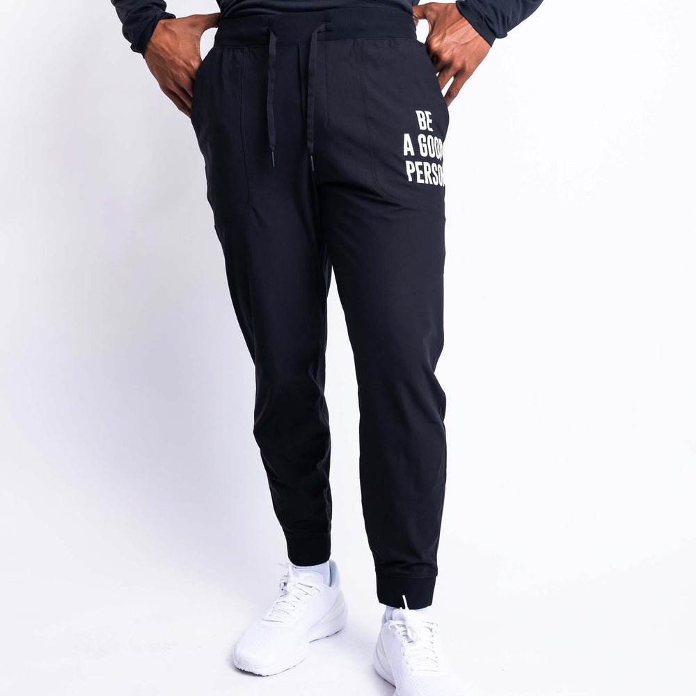 
                      
                        ABC Jogger - Black - lululemon // BE A GOOD PERSON *Pre-Order*
                      
                    