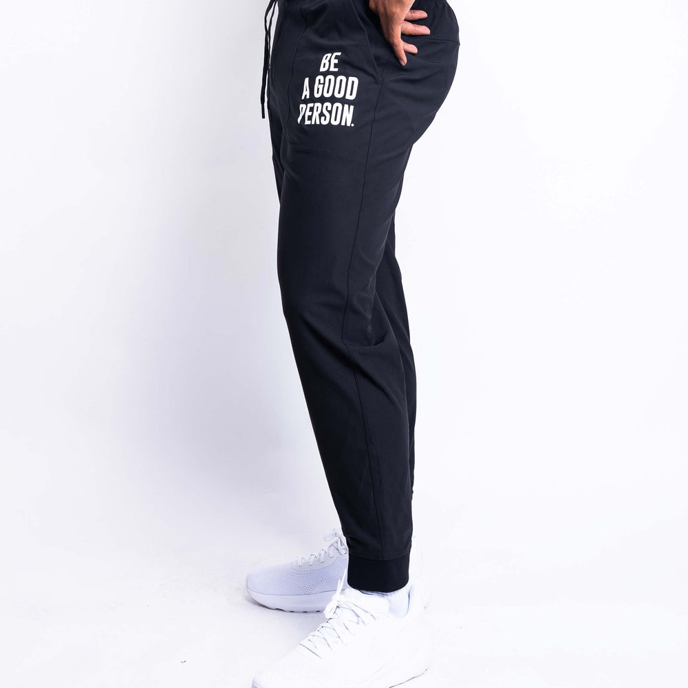 
                      
                        ABC Jogger - Black - lululemon // BE A GOOD PERSON *Pre-Order*
                      
                    