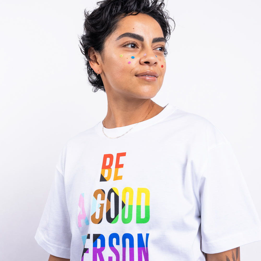 
                      
                        Pride T-Shirt - White
                      
                    