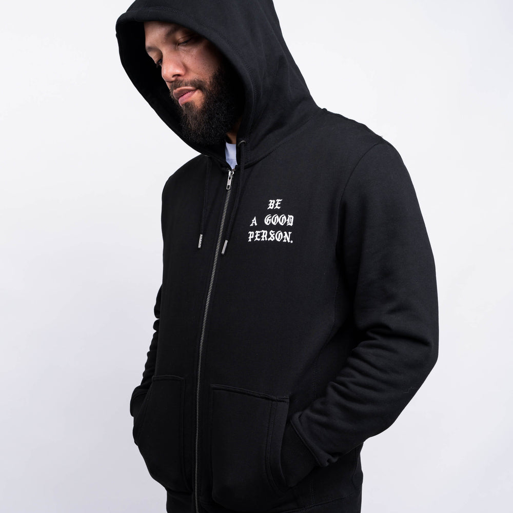 
                      
                        Saint Script Zip Up - Black
                      
                    