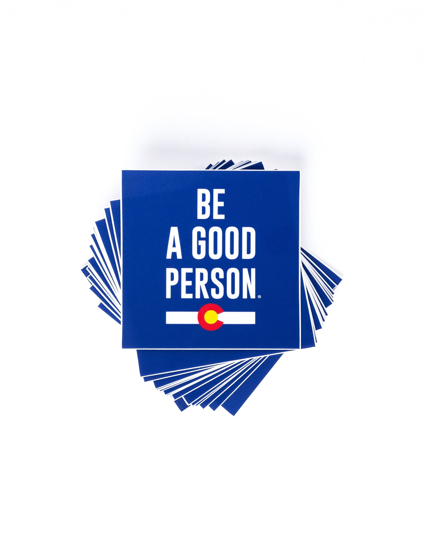 Signature Colorado Hometown Stickers - Blue (4 Pack)