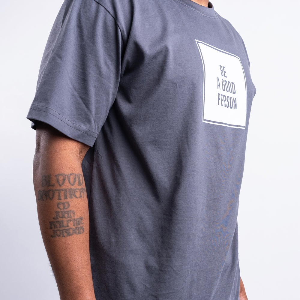 
                      
                        Box Logo T-Shirt - Slate Grey
                      
                    