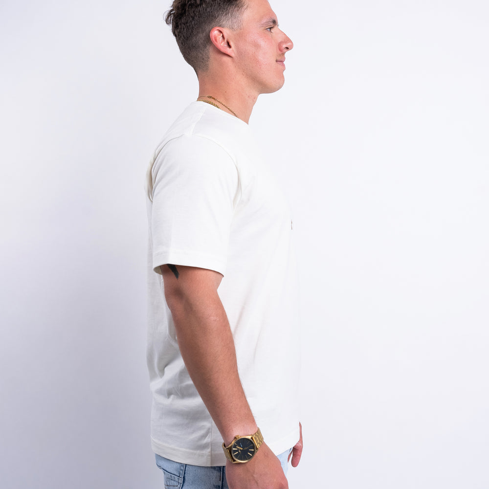 
                      
                        Signature T-Shirt - Cream/Brown
                      
                    