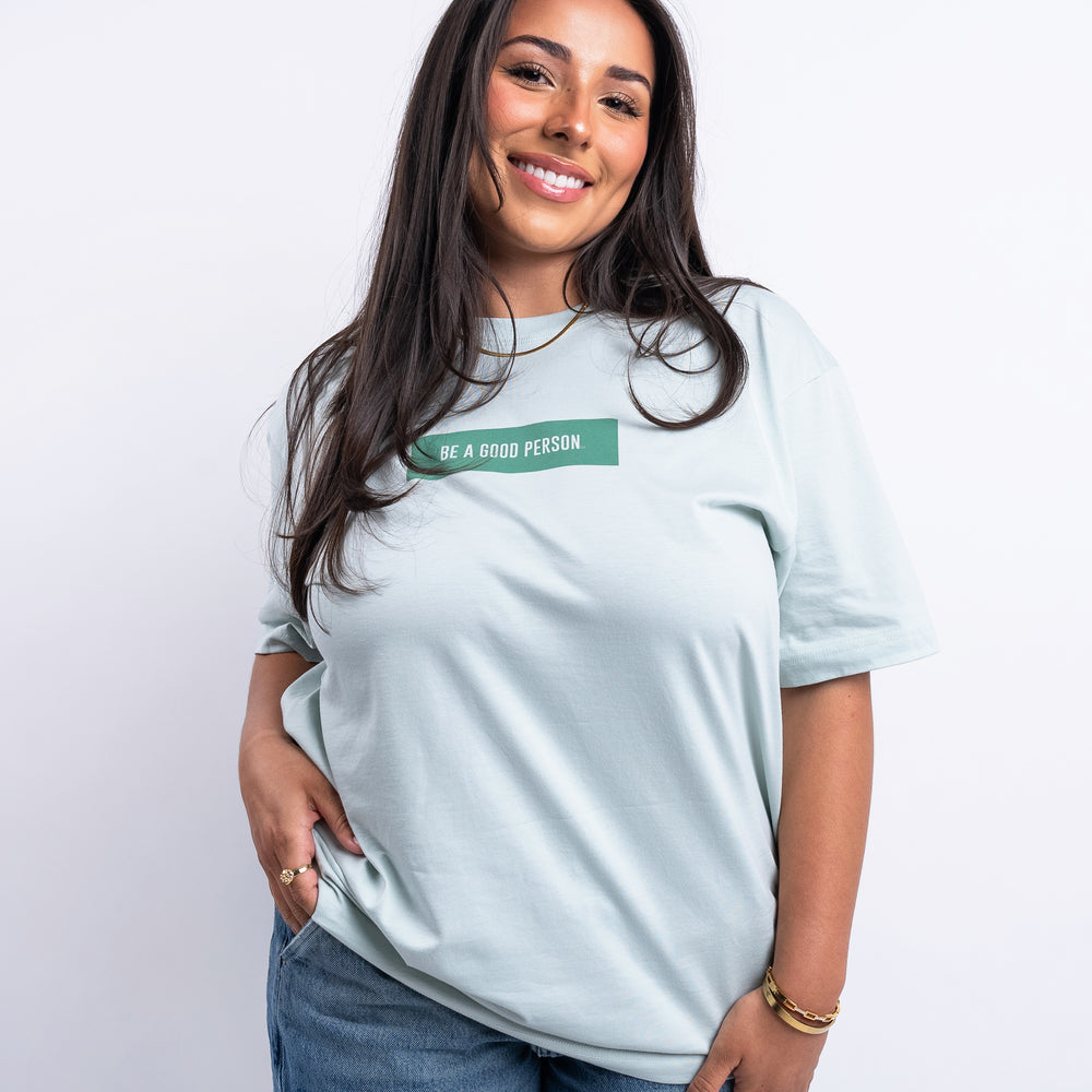 Rectangle Logo T-shirt - Teal