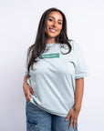Rectangle Logo T-shirt - Teal