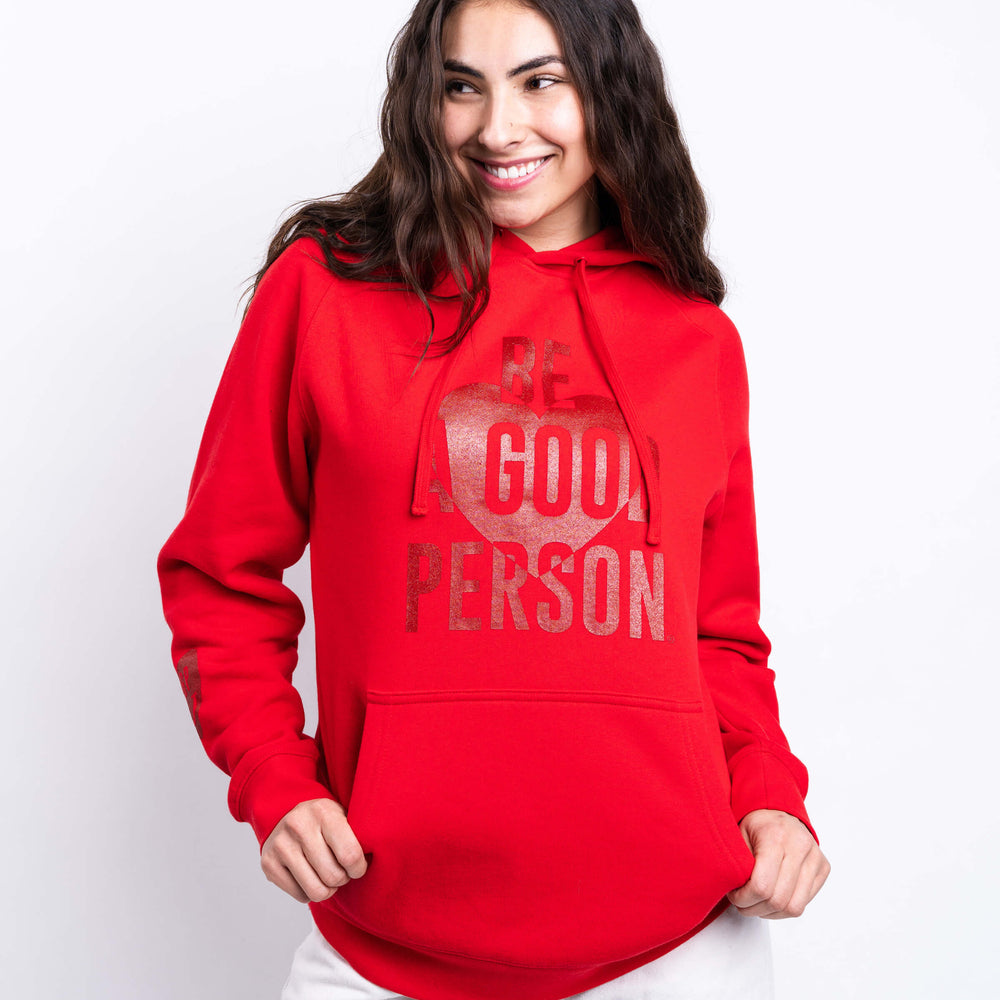 
                      
                        Heart On Your Sleeve Lightweight Hoodie - Red
                      
                    