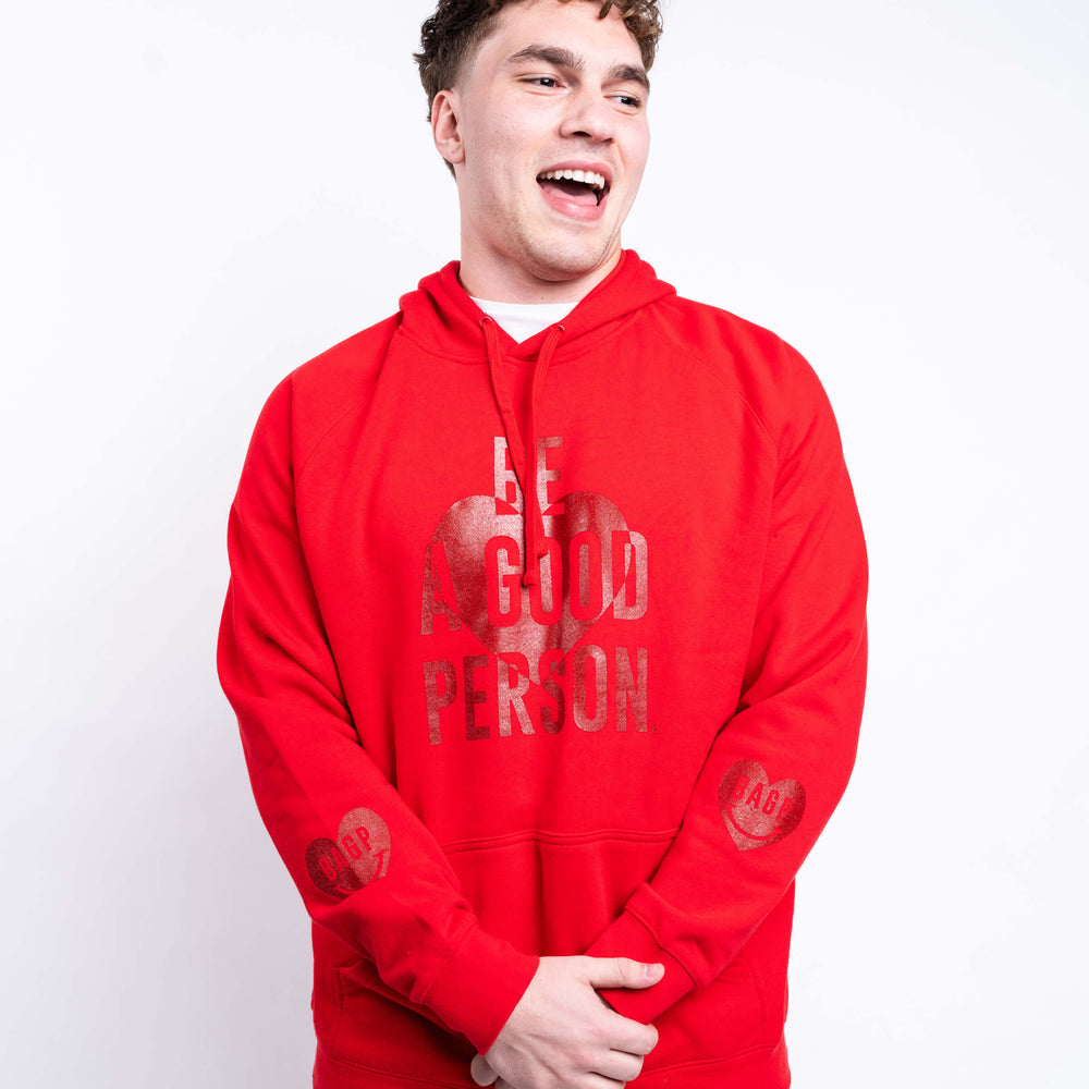 
                      
                        Heart On Your Sleeve Lightweight Hoodie - Red
                      
                    