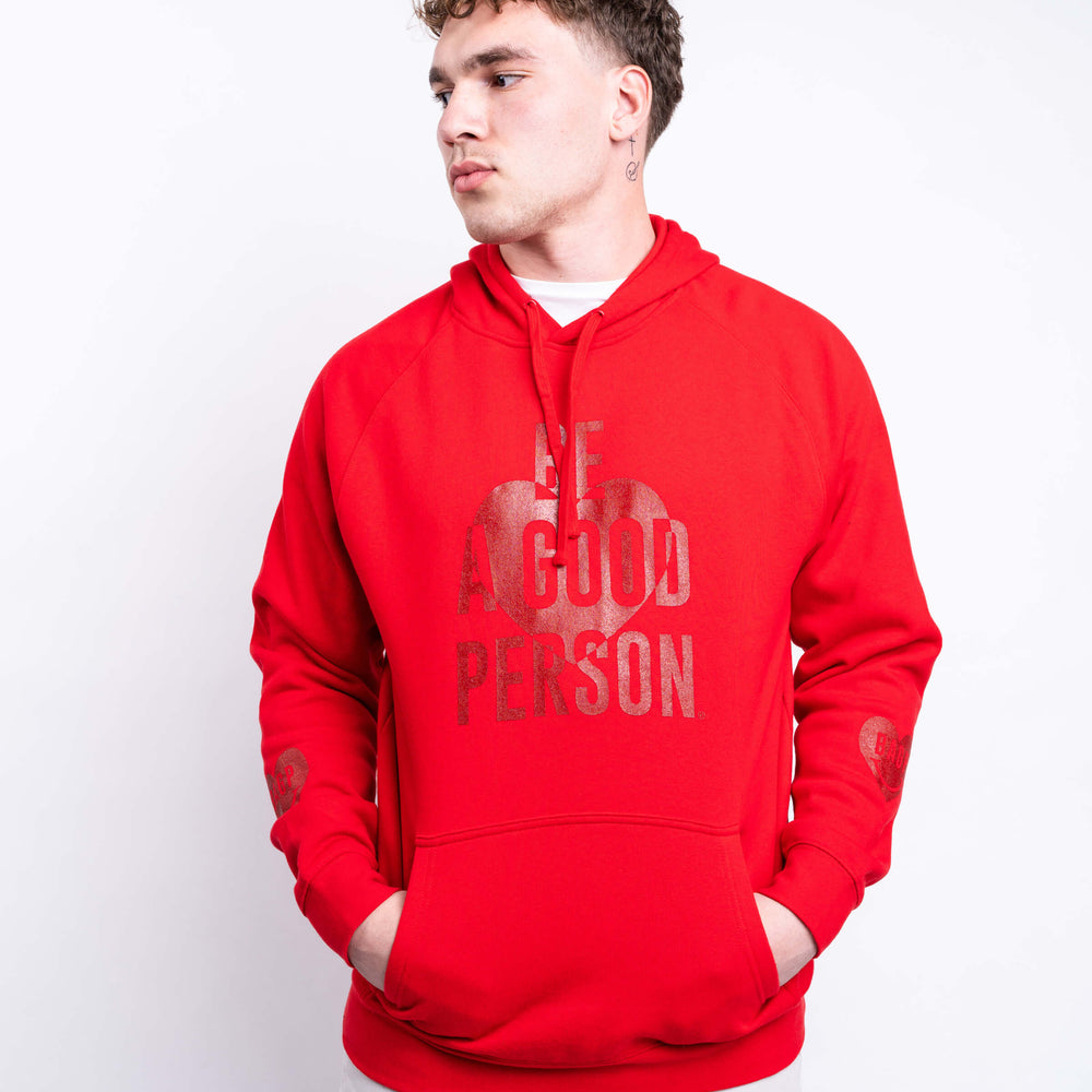 
                      
                        Heart On Your Sleeve Lightweight Hoodie - Red
                      
                    