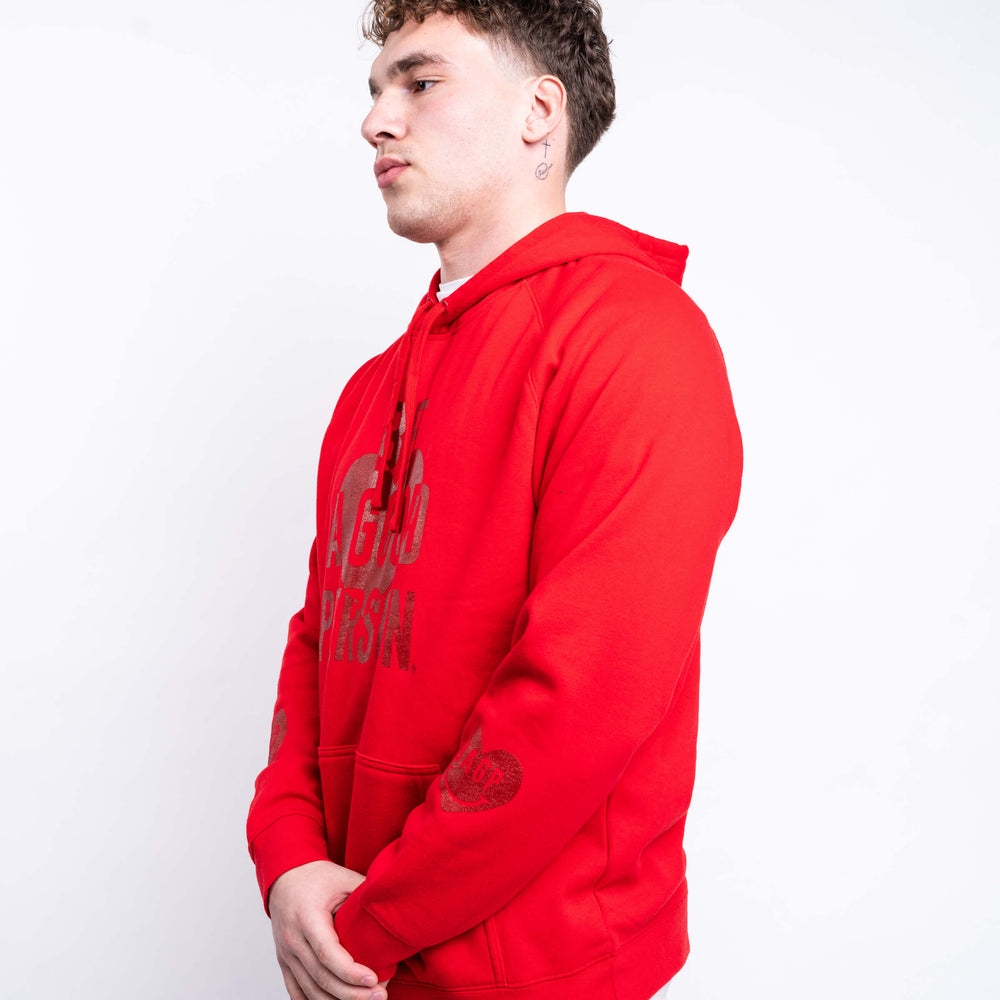 
                      
                        Heart On Your Sleeve Lightweight Hoodie - Red
                      
                    