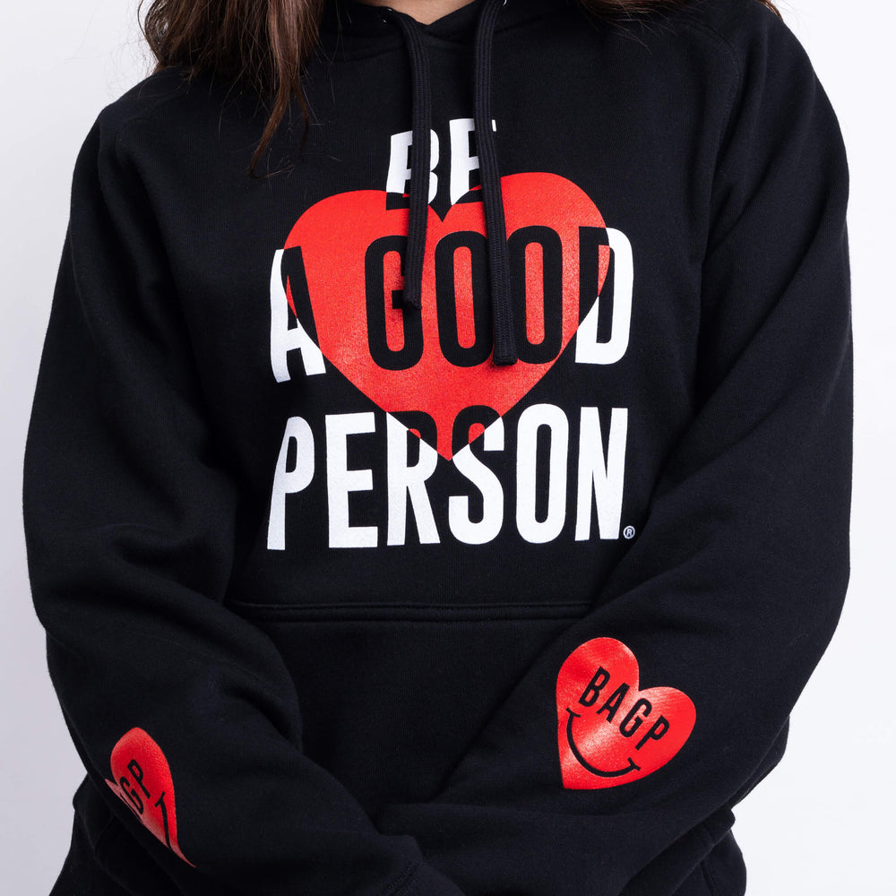 
                      
                        Heart On Your Sleeve Lightweight Hoodie - Black
                      
                    