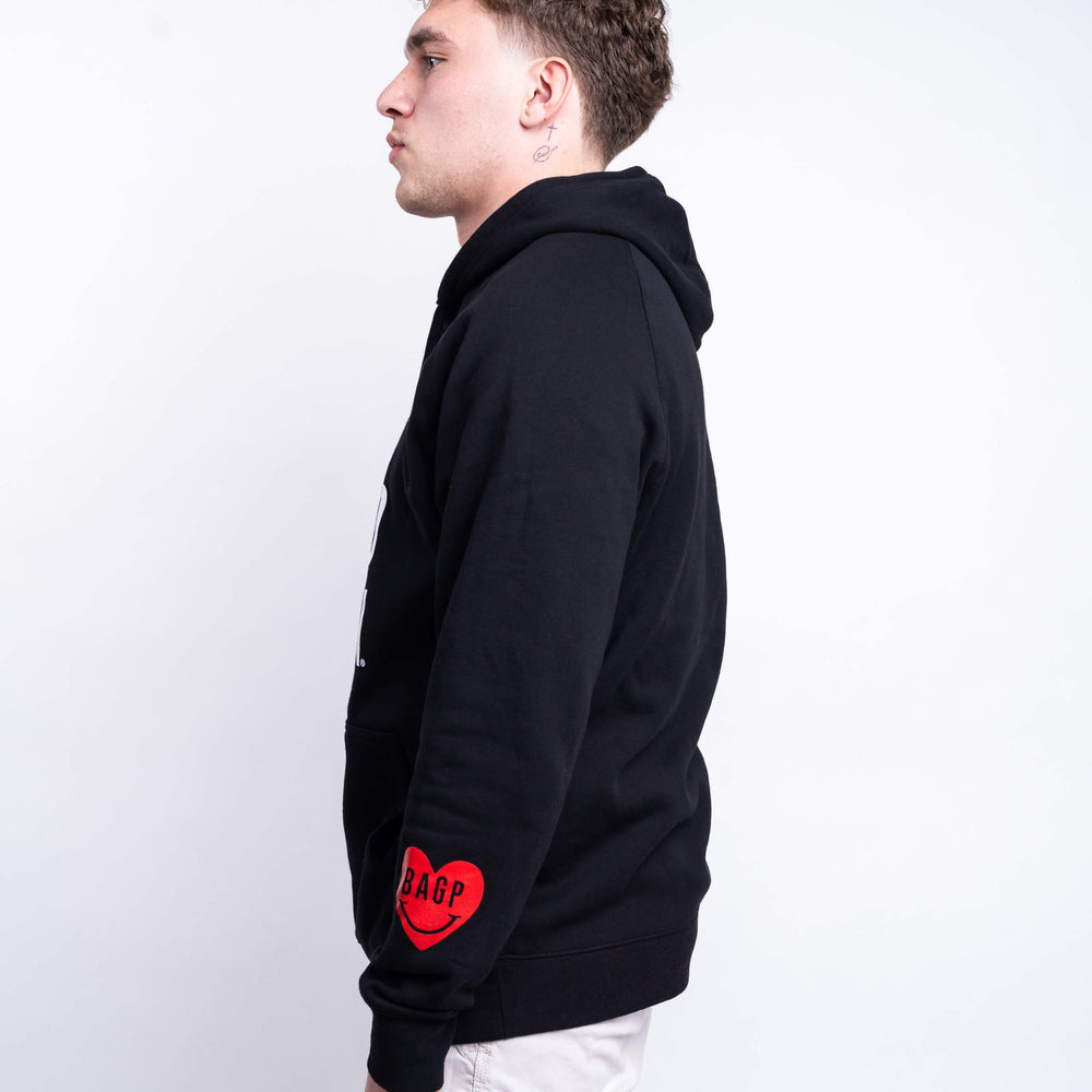 
                      
                        Heart On Your Sleeve Lightweight Hoodie - Black
                      
                    