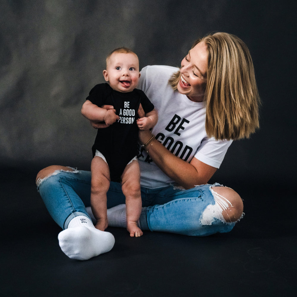 Signature Baby Onesie - Black